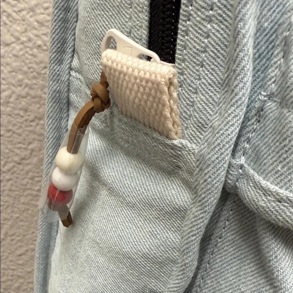 Levi's Light Blue Canvas Backpack